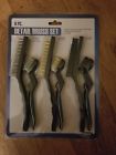 69526 Unbranded New Pc Detail Brush Set Steel Brass Nylon