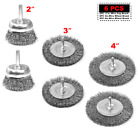 6x080910 Toolman Crimped Steel Wire Cup Brush Wheel 826656002478