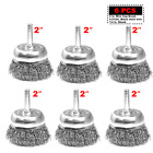 6xth008 Toolman Crimped Steel Wire Cup Brush For Power 826656002447