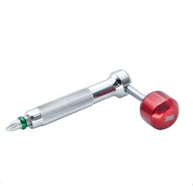 711l 711229140410 Lollipop Bit Driver Stainless Steel Red