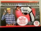 721773761577 Forum Novelties Gun Power Screwdriver Fully Rechargeable Tool