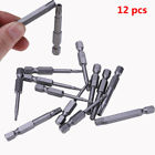 T5-t40 734678268010 Unbranded Magnetic Torx Screwdriver Bits Inch Hex Shank