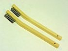73830 Stainless Steel Detail Parts Cleaning Brush Wood Handle We