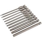 76096 Screwdriver Bit Sets Hex Inch Power Blades Set 084705760964