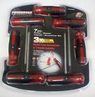 646060 7pc. Powerbuilt Slotted Screwdriver T-handle Phillips Set