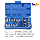 800000345756 Unbranded Security Sleeve Bit Torx Spanner Screwdriver Star
