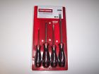 86620 Craftsman Piece Screwdriver Set Tpr Grip Handles Brand New Sealed
