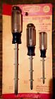 4130-s 9 Craftsman Vintage Piece Phillips Screwdriver Set In Box