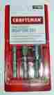 937920 37920 Craftsman 3 Piece Socket Adaptor Set 1 4 8 2 Hex To Square 035781641050 937920 37920 Craftsman 3 Piece Socket Adaptor Set 1 4 8 2 Hex To Square 035781641050