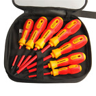 9703 Penggong Slotted And Phillips Insulated Electrical Screwdriver Set 4863042368967