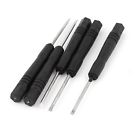 A15011600ux0285 Uxcell Magnetic Tip Mini Flathead Slotted Screwdriver For Phone Toys