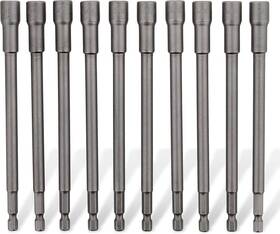 809973 Abn Nut Driver Bit Set - 5/16in Hex Industrial Strength Magnet 10