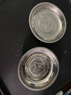 Ace 082901244608 6 Inch W X 3 H Magnetic Tray Stainless Steel Silver Lot Of 2