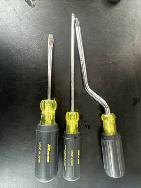 20496 Ace Hardware 1 Professional Screw Driver Lot Of 3 New Screwdrivers