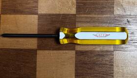 20555 Ace Hardware Co. Vtg. #1 Phillips Screwdriver 6.5 Inch Chrome Vanadium Rare U.s.a