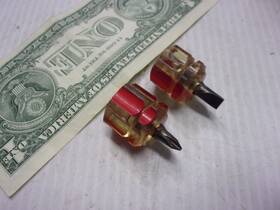 Sd11b Acr & Sdm Lot Of 2 And Mini/stubby Phillips Flat Tipped Screwdrivers Set Nice