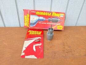 Action 033277070896 1984 Vintage Actions Miracle Driver Inch The Power Driven Screwdriver Drill