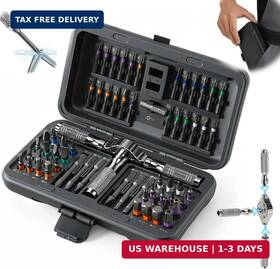Airplus 712378930499 66 In 1 Magnetic Screwdriver Set Ratchet Sets With S2 Steel