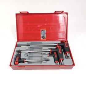 Tthex7 Allen Teng T-handled Ball-ended Hexagon Hex Key Wrench Set