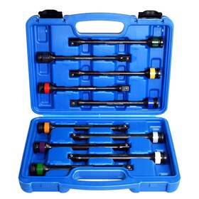65-150 Alltooetools Sf0379 10pc 1/2 Inch Drive Torque Limiting Extension Bar Set With 8 Ft.-lb.