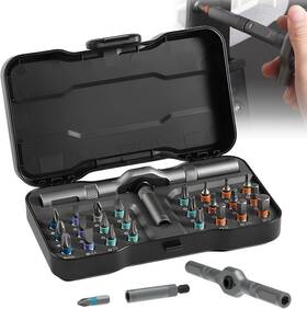 B0dgtvcpdx Am Diy Screwdriver 24 In 1 2025 Upgrade Multi Bit Magnetic Set