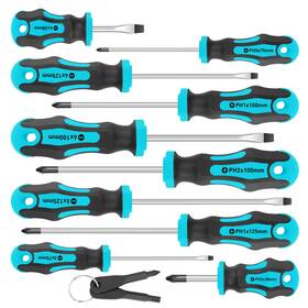 Am010-blue Amartisan 10-piece Magnetic Screwdriver Set - 5 Phillips Slotted Tips Am010-blue Amartisan 10-piece Magnetic Screwdriver Set - 5 Phillips Slotted Tips