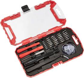 Amazon 672352801491 Basics Precision Screwdriver Set 32-piece Electronics Repair Tool Kit Fo