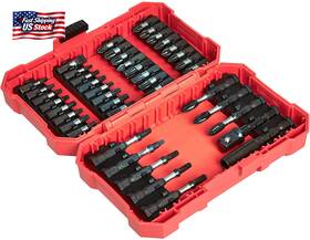 Amazon Basics 711181649543 42-piece Impact Screwdriver Bit Set With Phillips Slotted And Tor