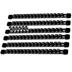 Ymx66126 Amm 6-piece Socket Organizer 3/8 Inch Drive Abs Tools-socket Holder Heavy Duty Racks