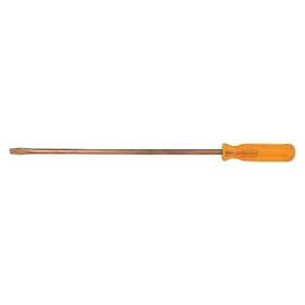 Ampco Safety Tools 702535883751 S-54 Non-sparking Slotted Screwdriver 1/8 In Round