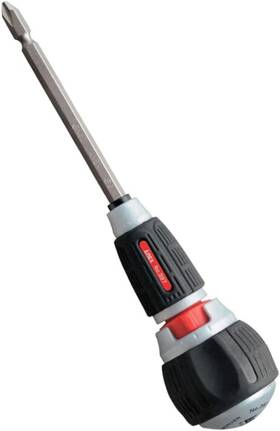 397-d  Anex Ratcheting Screwdriver Ball Handle Japanese Heavy Duty Magnetic Bit Set P