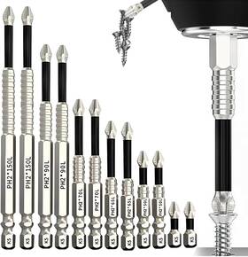 45646132 Angoat High Magnetic Screwdriver Drill Bit Set Upgrade K5 Impact Driver 2
