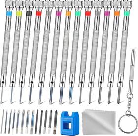 Aomisiv 445029511572 13pcs Professional Watch Screwdriver Set Micro Precision Glasses Repair