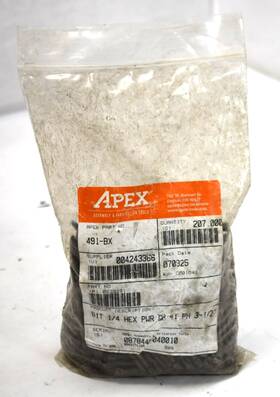 0235191 Apex 491-bx Lot Of 207 Power Screwdriver Bits 1/4 Hex Phillips 3-1/2 Inch 0235191 Apex 491-bx Lot Of 207 Power Screwdriver Bits 1/4 Hex Phillips 3-1/2 Inch