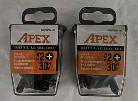 Amb1ph2-30 Apex 2 Pack - 30pc #2 Phillips Impact Insert Bits In Tic Tac Holder