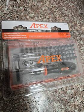 Amk-45 Apex Impact Rated 45pc Fastening Set