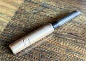 M-460 Apex Magnetic 1/4 Inch Hex Power Drive Bit Holder Brass Used