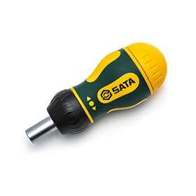 St09348 Apex Tool Group 6-piece Stubby Ratcheting Screwdriver Set With Three Settings And