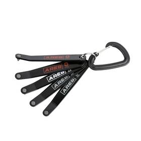 51010 Ares 840129906056 5-piece Ultra Low Profile Offset Screwdriver Set 15-degree Angled D