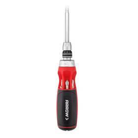 Arrow Fastener 445035561561 12-in-1 Ratcheting Multi-bit Screwdriver