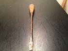 Pre-1950 Art Wood Screwdriver Hand Steel " Deco Flat-head 13.5 Tool Us