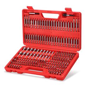 Arucmin 744306056827 214-piece Screwdriver Bit Set S2 Steel Drill Power With Secur