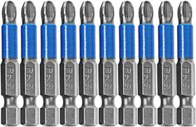 Autotoolhome 600682571661 10pcs Hex Magnetic Anti Slip Impact Screwdriver Bit Set One Size