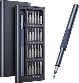Axth 744110377880 25-in-1 Small Precision Screwdriver Set Professional Magnetic Mini Repair