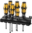 B0001nqqccgc Wera Kraftform Plus Screwdriver Set And Rack 689311270007