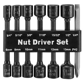 13sp-a12 Barn Star 14-piece Magnetic Nut Driver Set