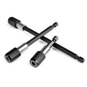 Bestgle 603935155571 3 Pcs 1/4 Inch Hex Shank Quick Release Magnetic Screwdriver Bit Holder Extens