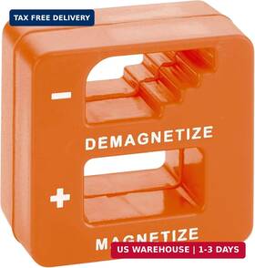 Better Basics 850054681683 Demagnetizer And Magnetizer For Screwdrivers Tips Bits Small Tools Large