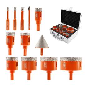 Dbt07s2triac Bgtec Diamond Core Drill Bit Kit - Triangle Shank 6/6/8/20/25/28/35/45/50/65m