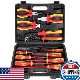 Bilitools B09wr7ttnd Insulated Screwdriver Pliers Set 1000v Electrical Tools For